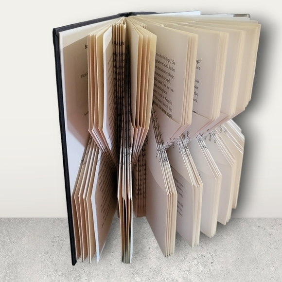 Custom Folded 3D Book Art Decor - Picture 2 of 4